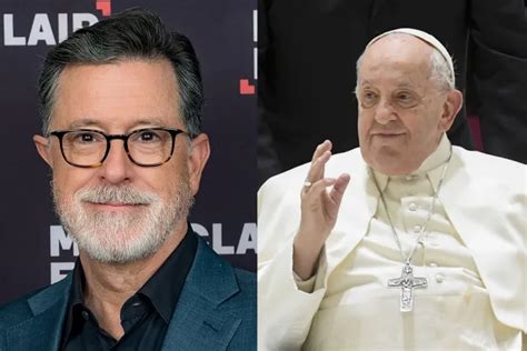 stephen colbert narrates pope francis